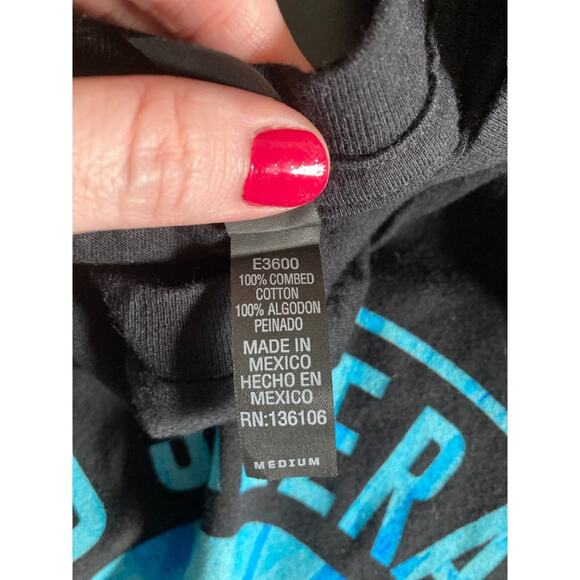 Ed Sheeran Divide World Tour Tee Size M Official Merch 2017 Concert Shirt - Picture 4 of 4